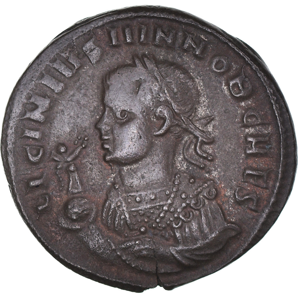 Acuñar,
Licinio II,
Follis