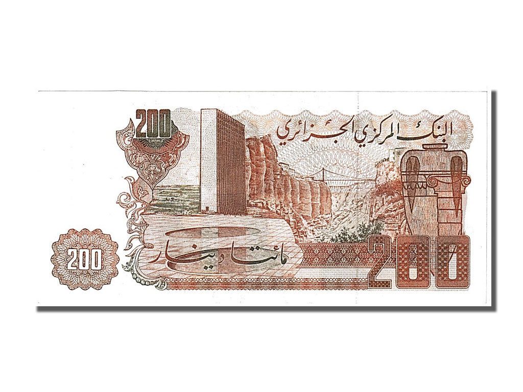 Billete de banco, Argelia, 200 dinares