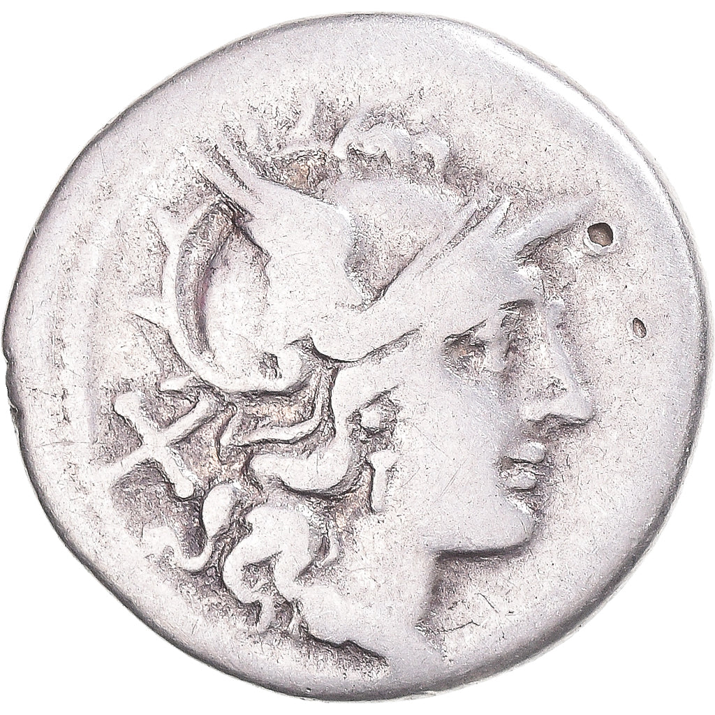 Acuñar,
Denario,
206-195 a.C.