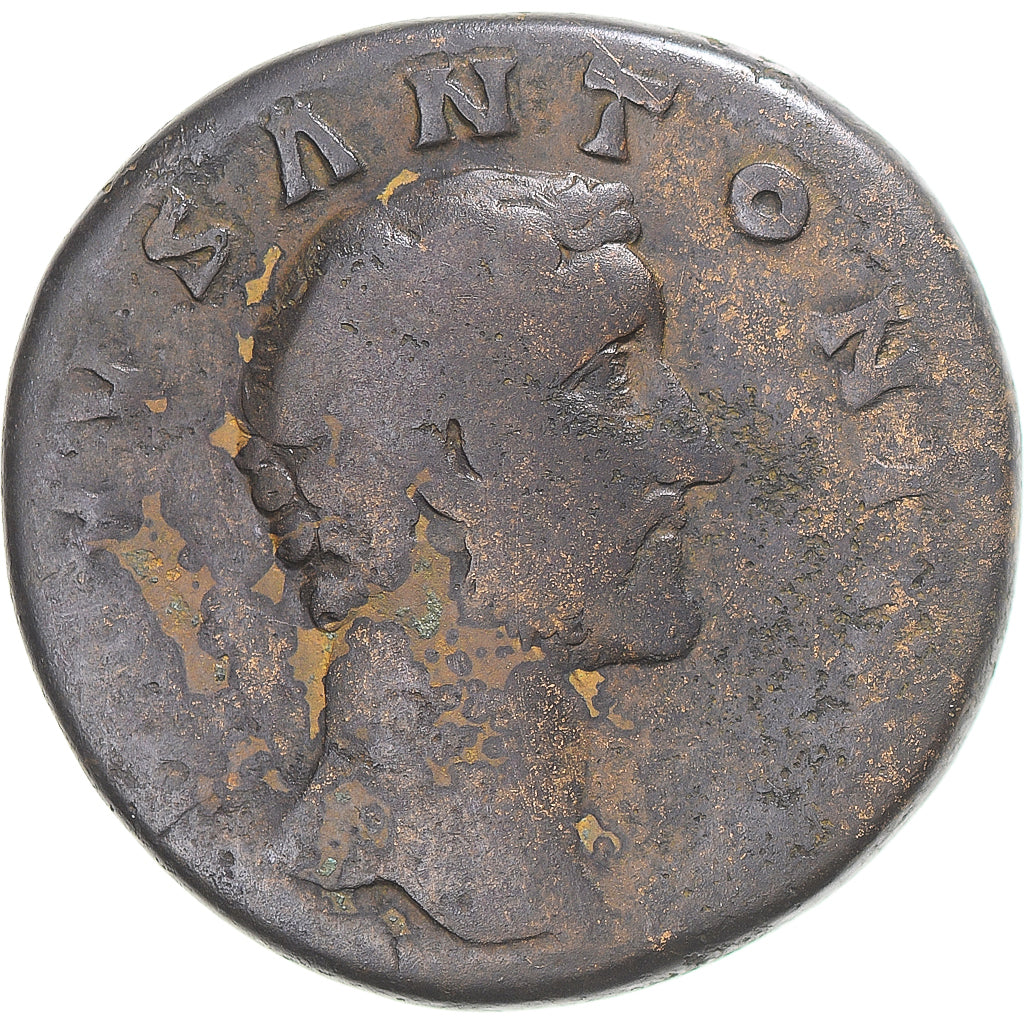 Acuñar,
Divus Antonino Pío,
Sestercio