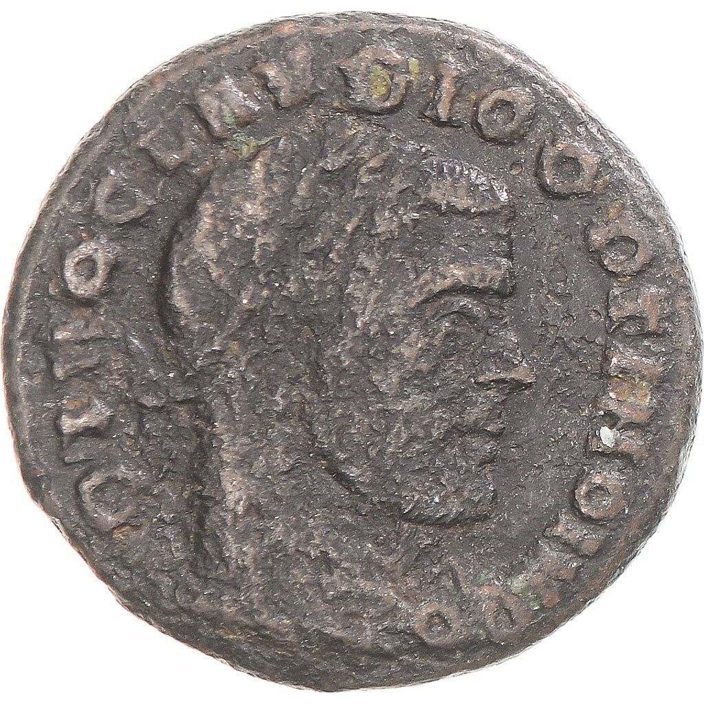 Acuñar,
Divus Claudio II Gótico,
Follis