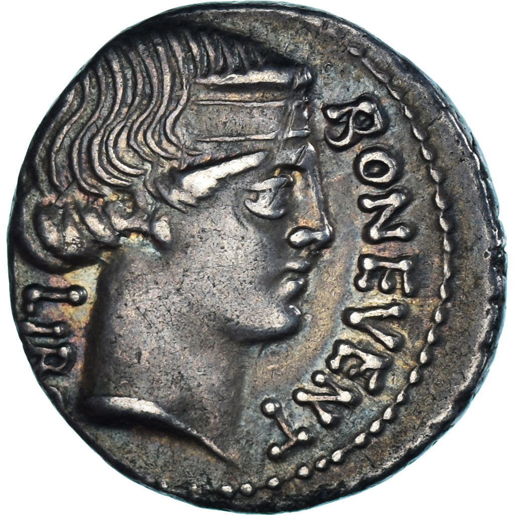 Escribonia,
Denario,
62 a.C.