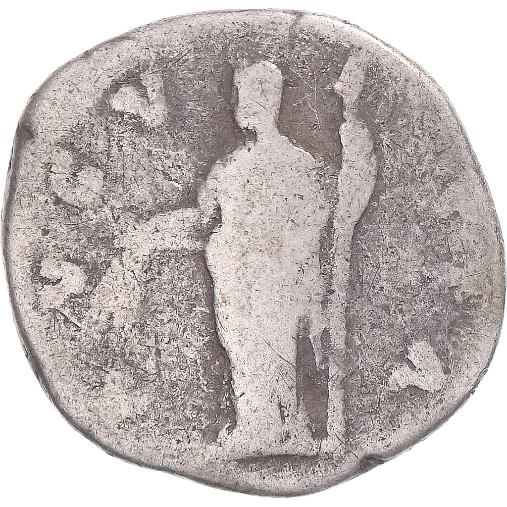 Acuñar,
Diva Faustina I,
Denario