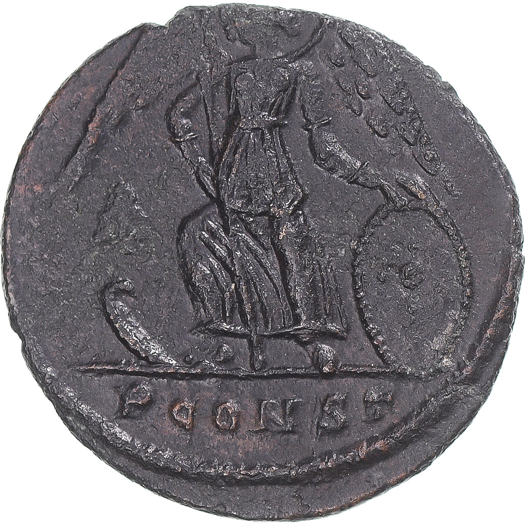 Acuñar,
Constantinopolis,
Follis