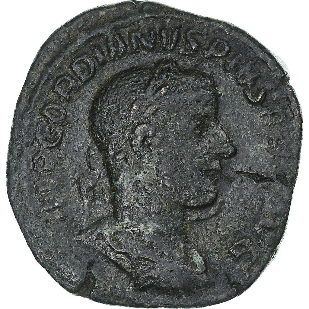 Gordiano III,
Sestercio,
244