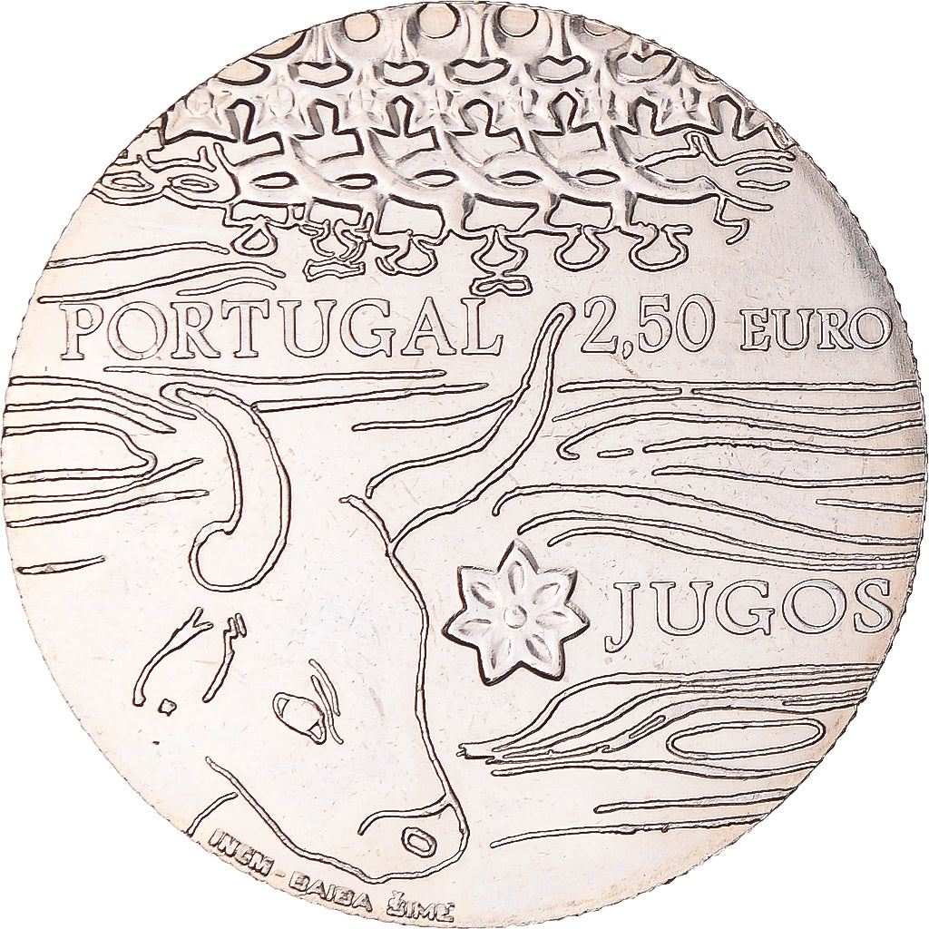 Portugal,
2-1/2 euros,
2014