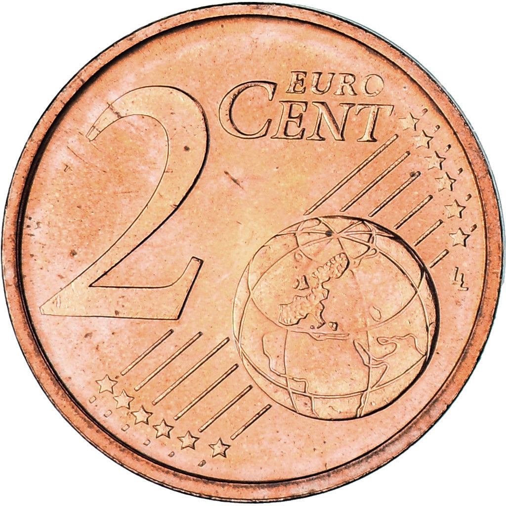 Portugal,
2 céntimos de euro,
2003