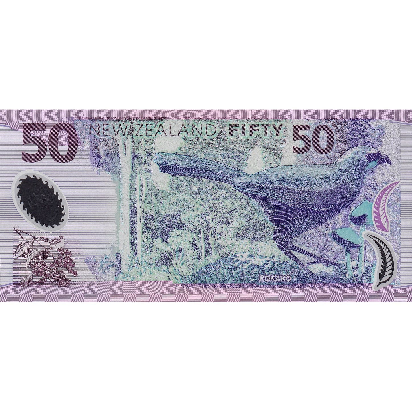 Billete de Nueva Zelanda de 50 dólares