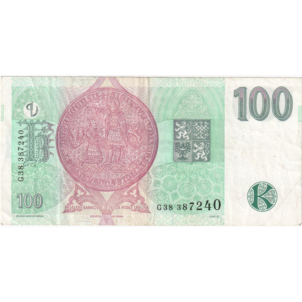 República Checa,
100 coronas,
UA(50-53)