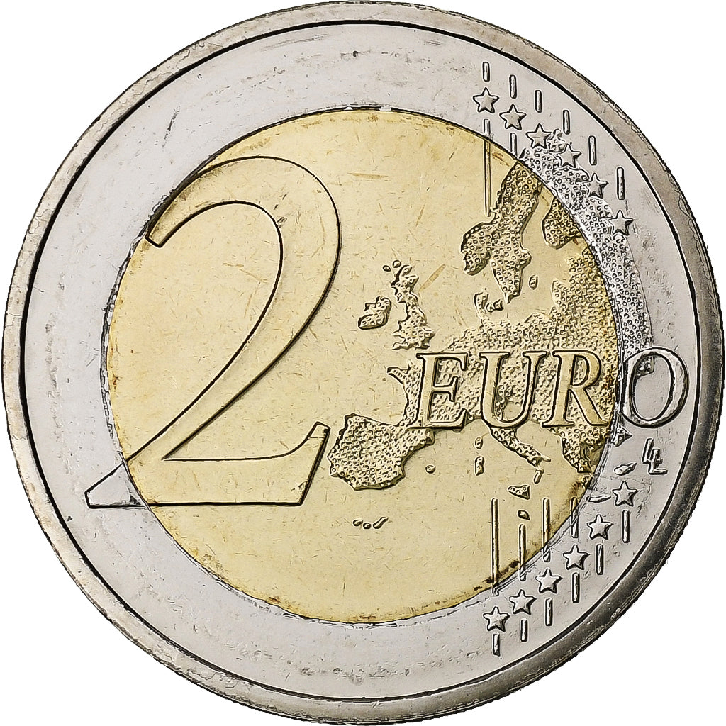Alemania,
2 euros,
Estado federado federal - "Rheinland-Pfalz"