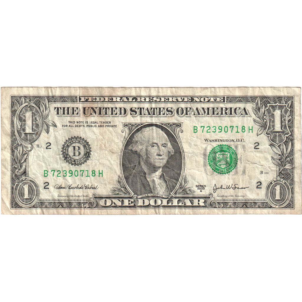 Estados Unidos,
1 dólar,
2003