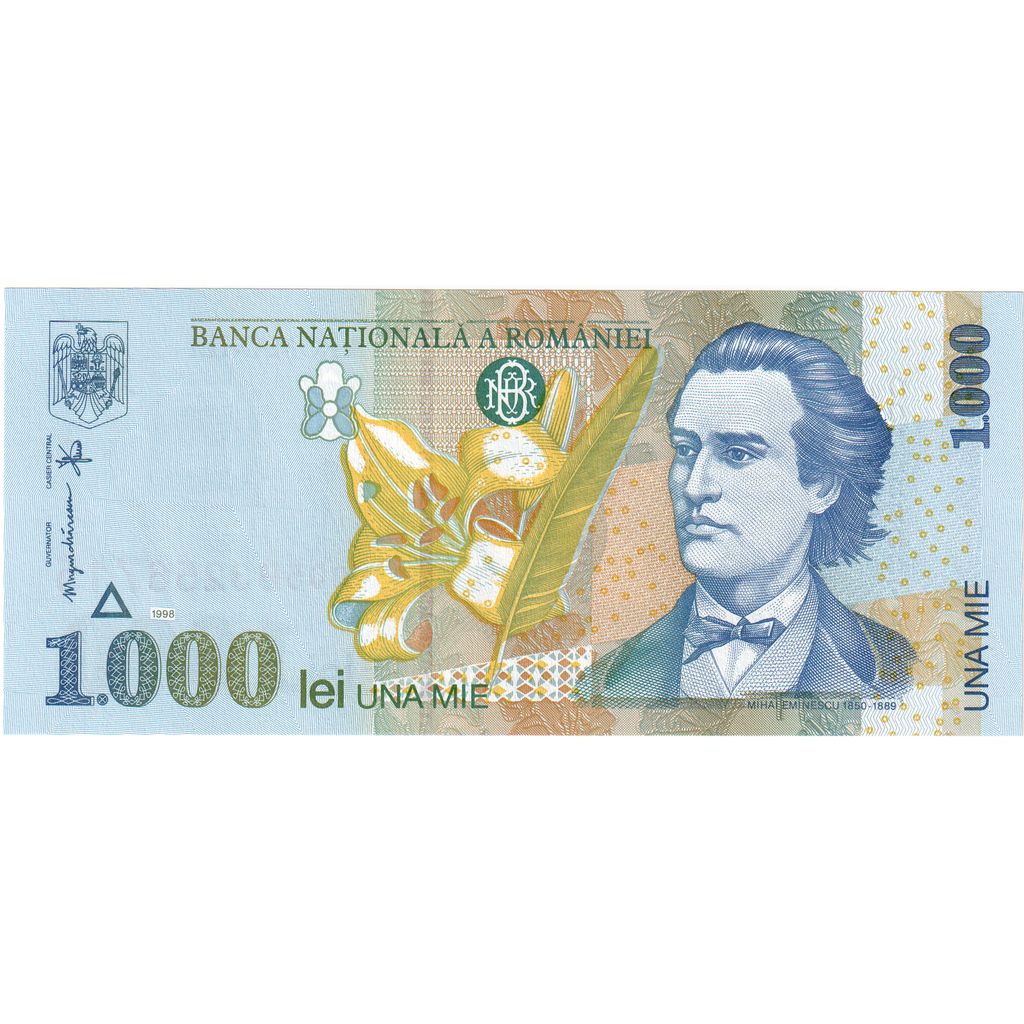 Rumania,
1000 lei,
UNC(65-70)