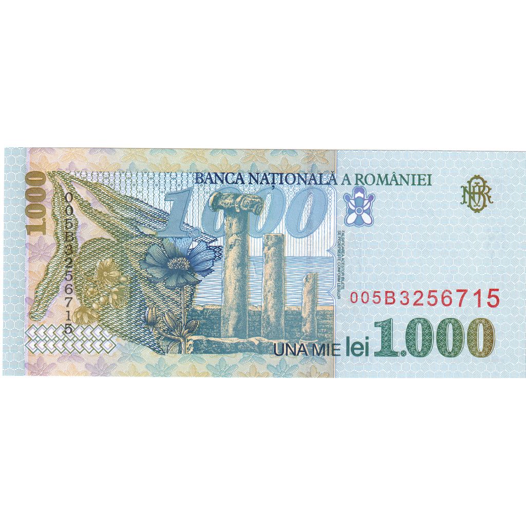 Rumania,
1000 lei,
UNC(65-70)