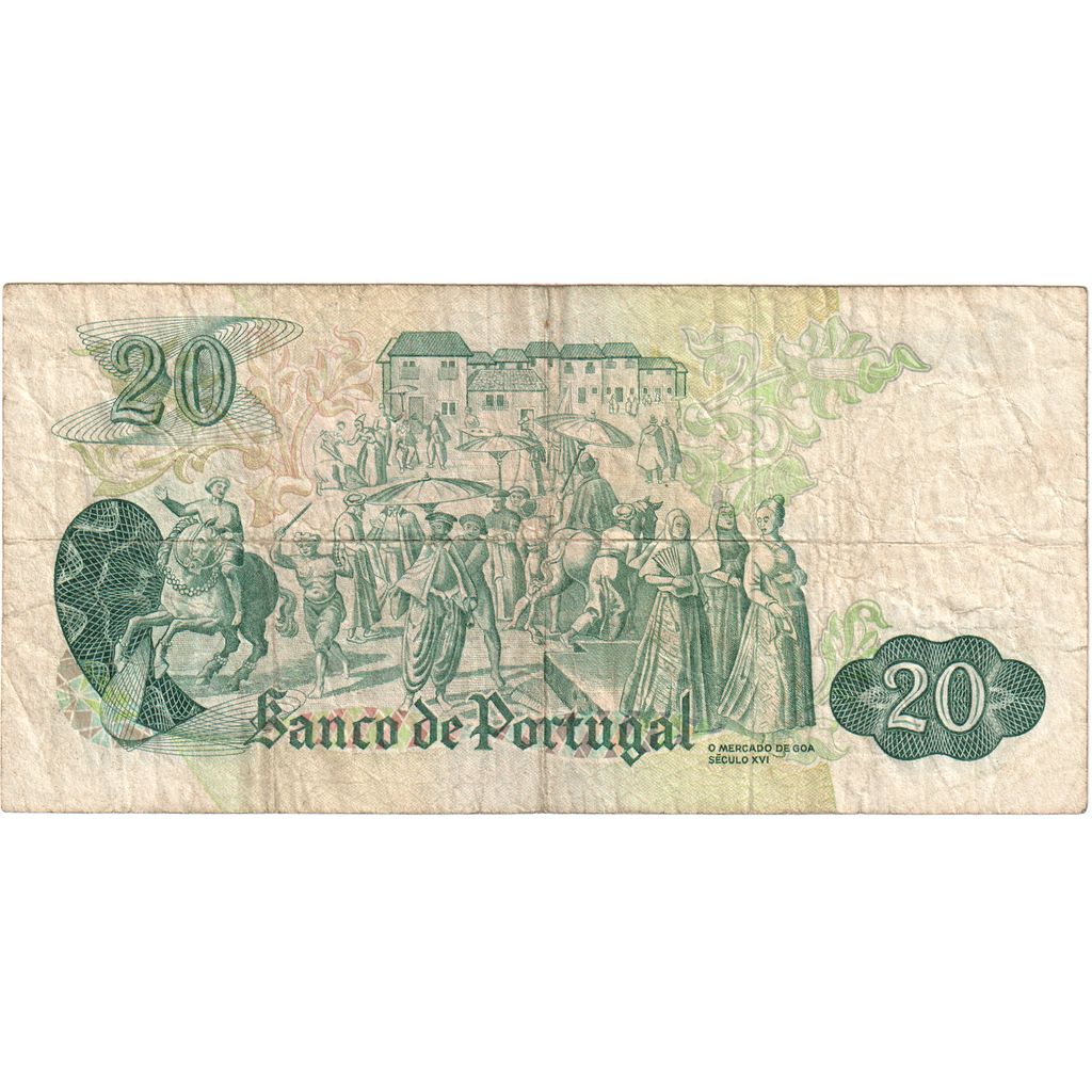 Portugal,
20 escudos,
1971-07-27
