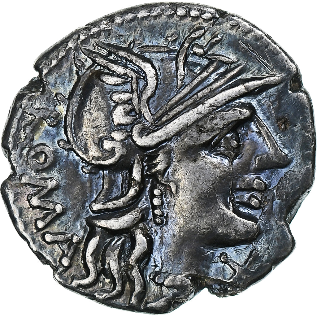 Minucía,
Denario,
135 a.C.