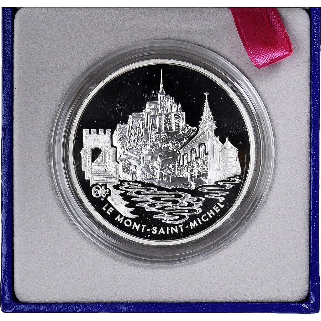 Francia,
1-1/2 euros,
Monte Saint-Michel