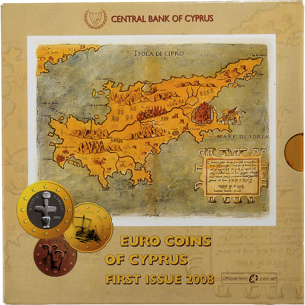 Chipre
Lote de 1 unidad - 2 euros
FDC