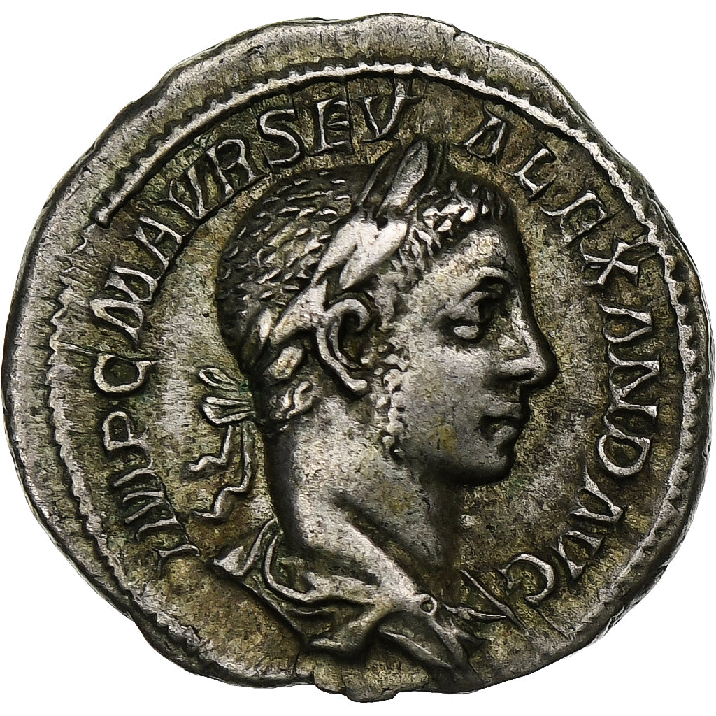 Severo Alejandro,
Denario,
255