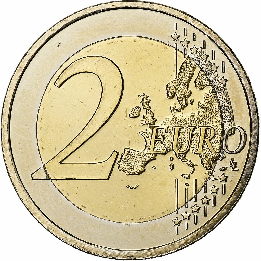 Países Bajos,
2 euros,
Tratado de Roma