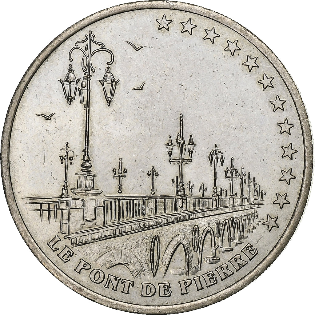 Francia,
2 euros de Burdeos,
El puente de Pierre