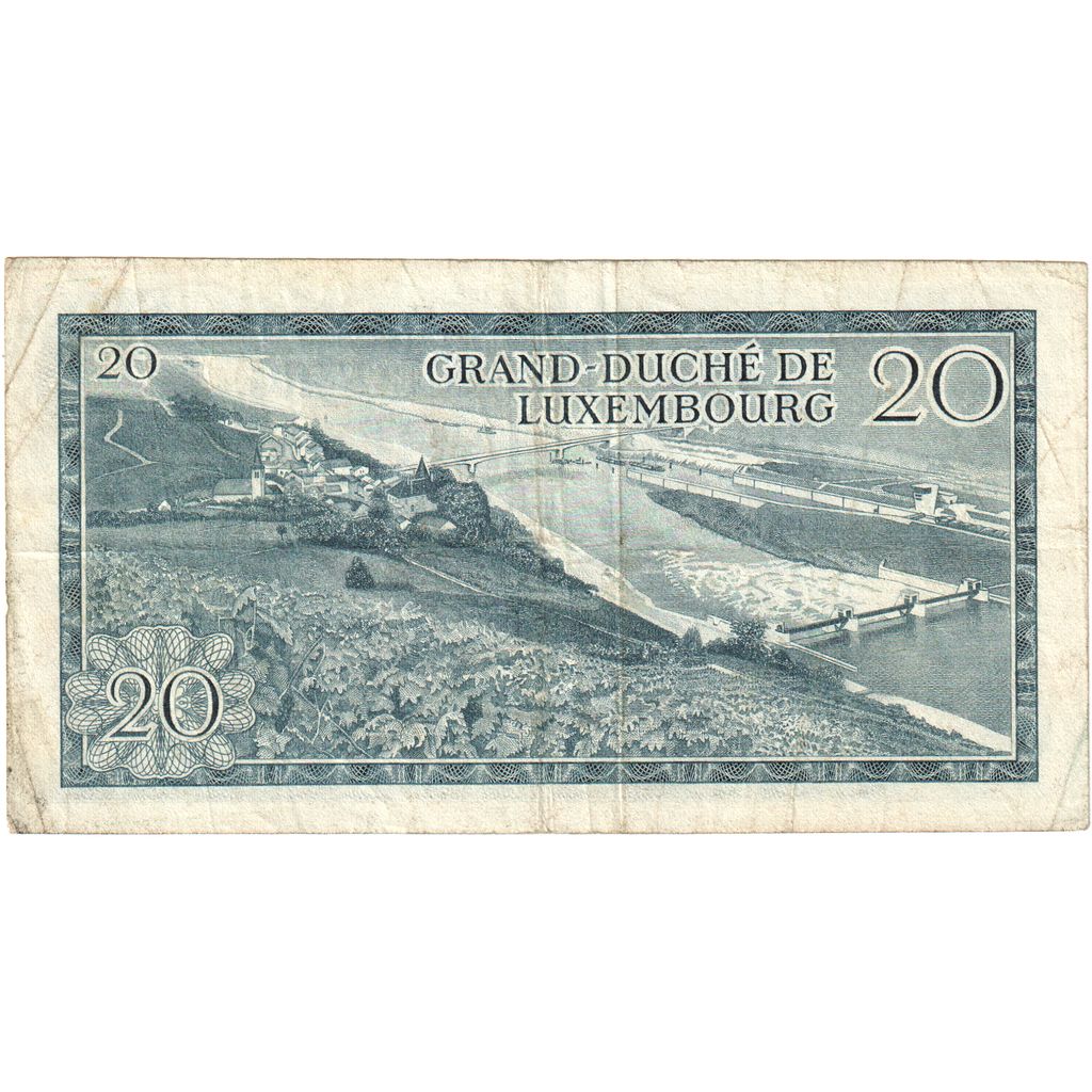Luxemburgo,
20 francos,
1966-03-07