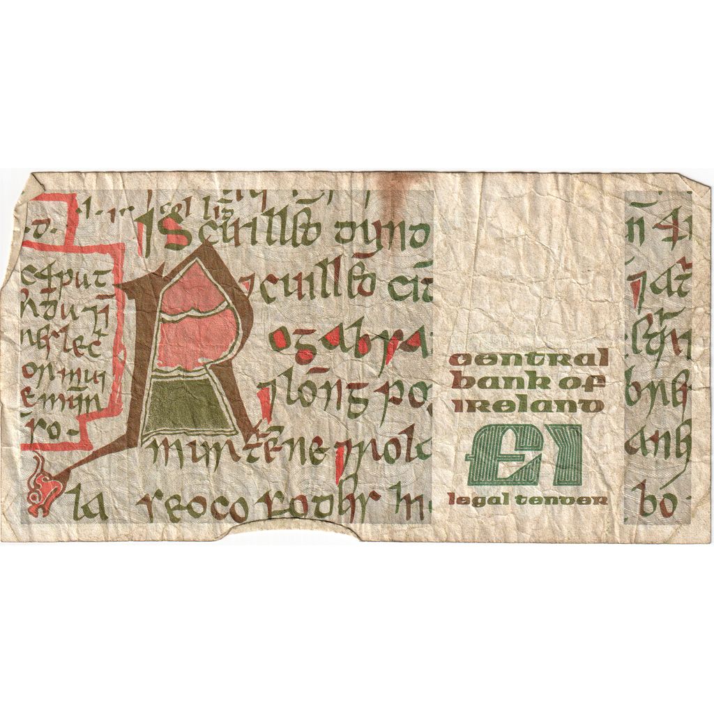 República de Irlanda,
1 libra,
30/05/1986