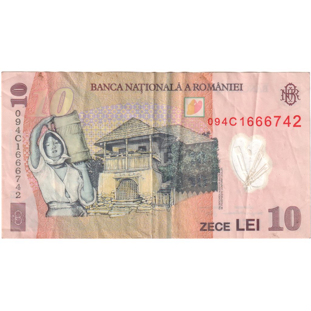 Rumania,
10 lei,
2008-12-01