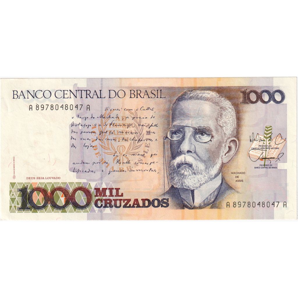 Brasil,
1000 Cruzados,
Kilómetro: 213b