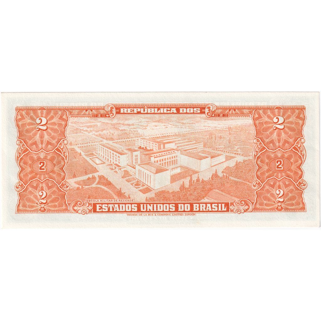 Brasil,
2 Cruzeiros,
UNC(63)