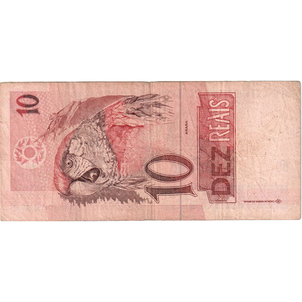Brasil,
10 reales,
VF (20-25)