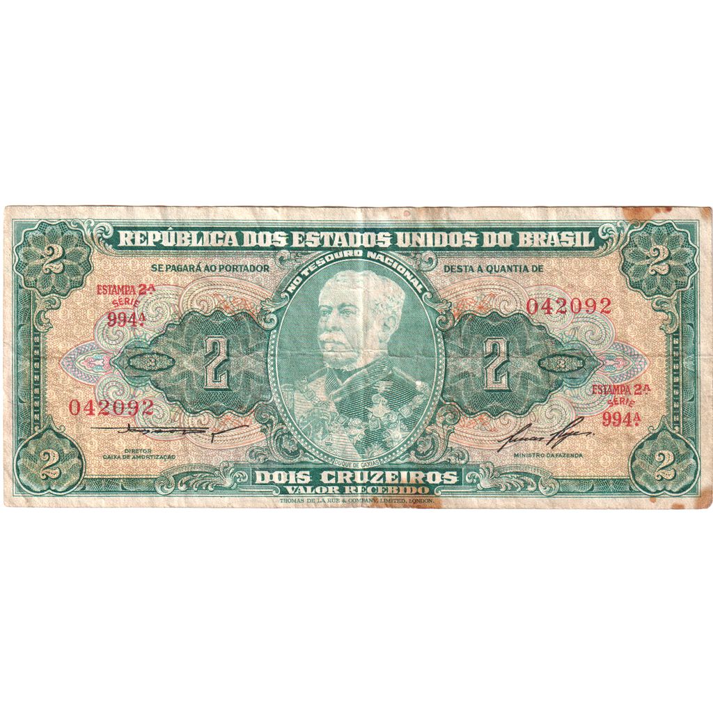 Brasil,
2 Cruzeiros,
FV(30-35)