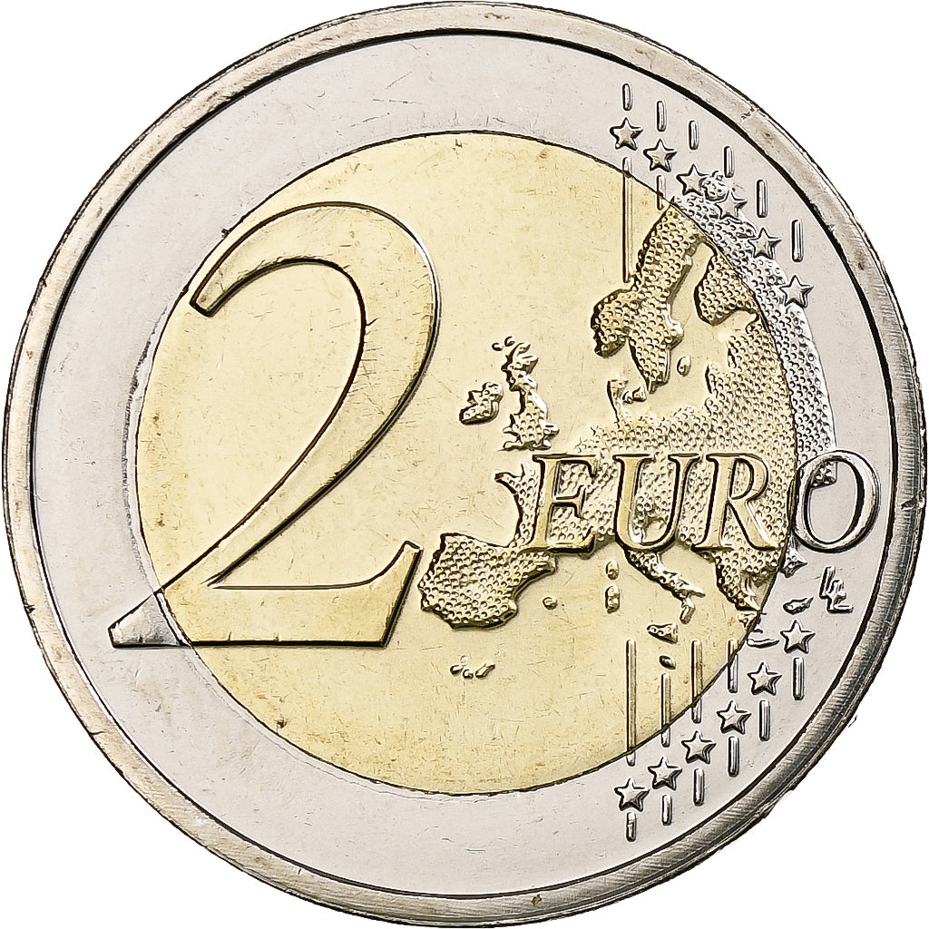 Luxemburgo,
2 euros,
175.º aniversario de la Independencia de Luxemburgo