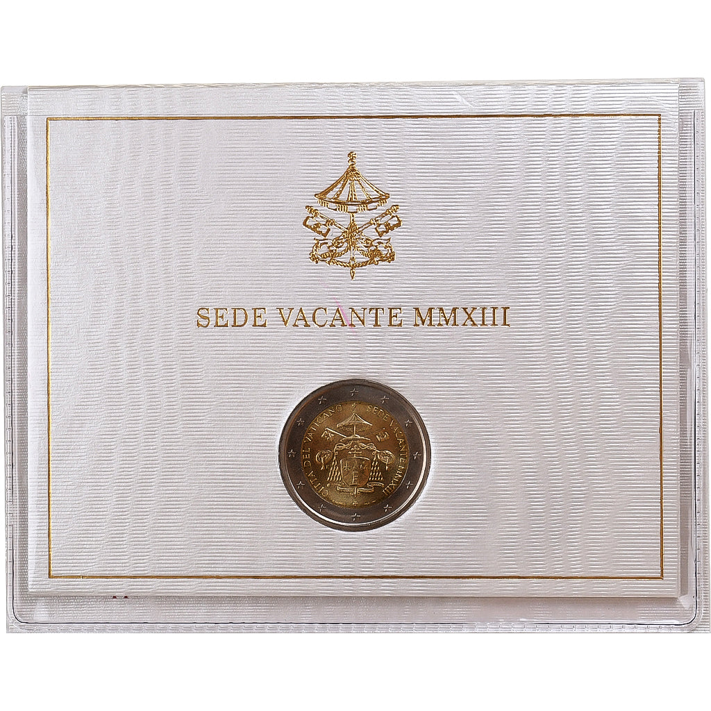 Vaticano,
2 euros,
Sede Vacante