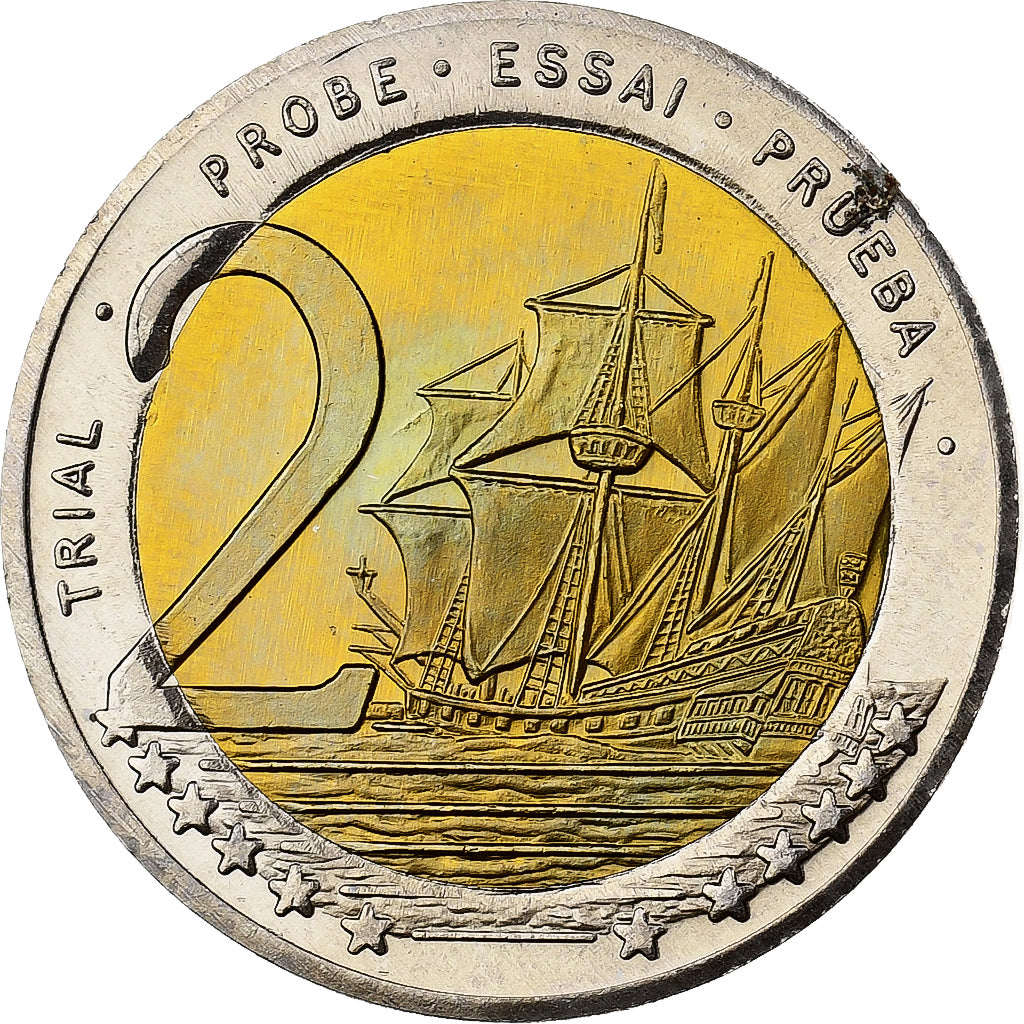 Andorra,
2 euros,
Fantasy Trial Euro