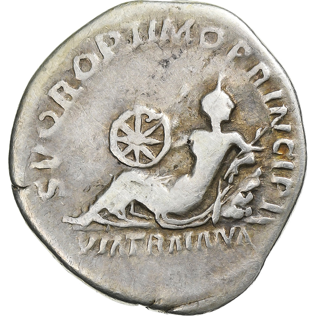 Trajano,
Denario,
112-114