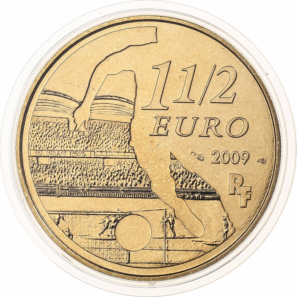 Francia,
1-1/2 euros,
OLYMPIQUE DE LYON