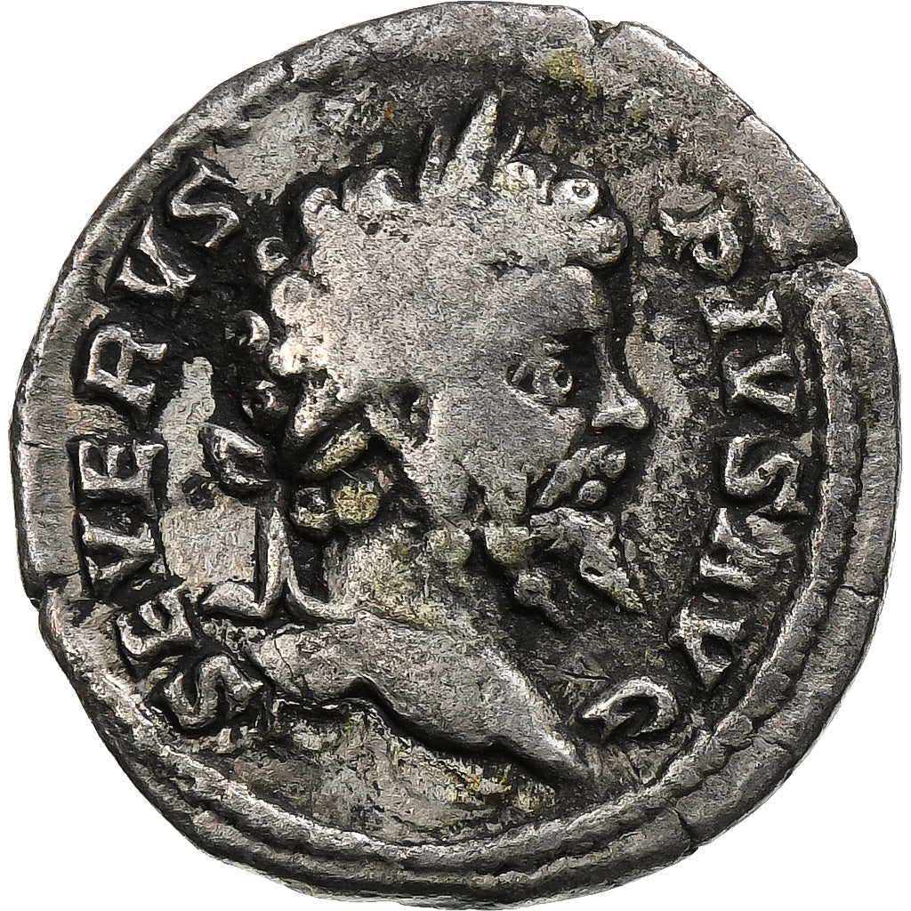 Septimio Severo,
Denario,
202