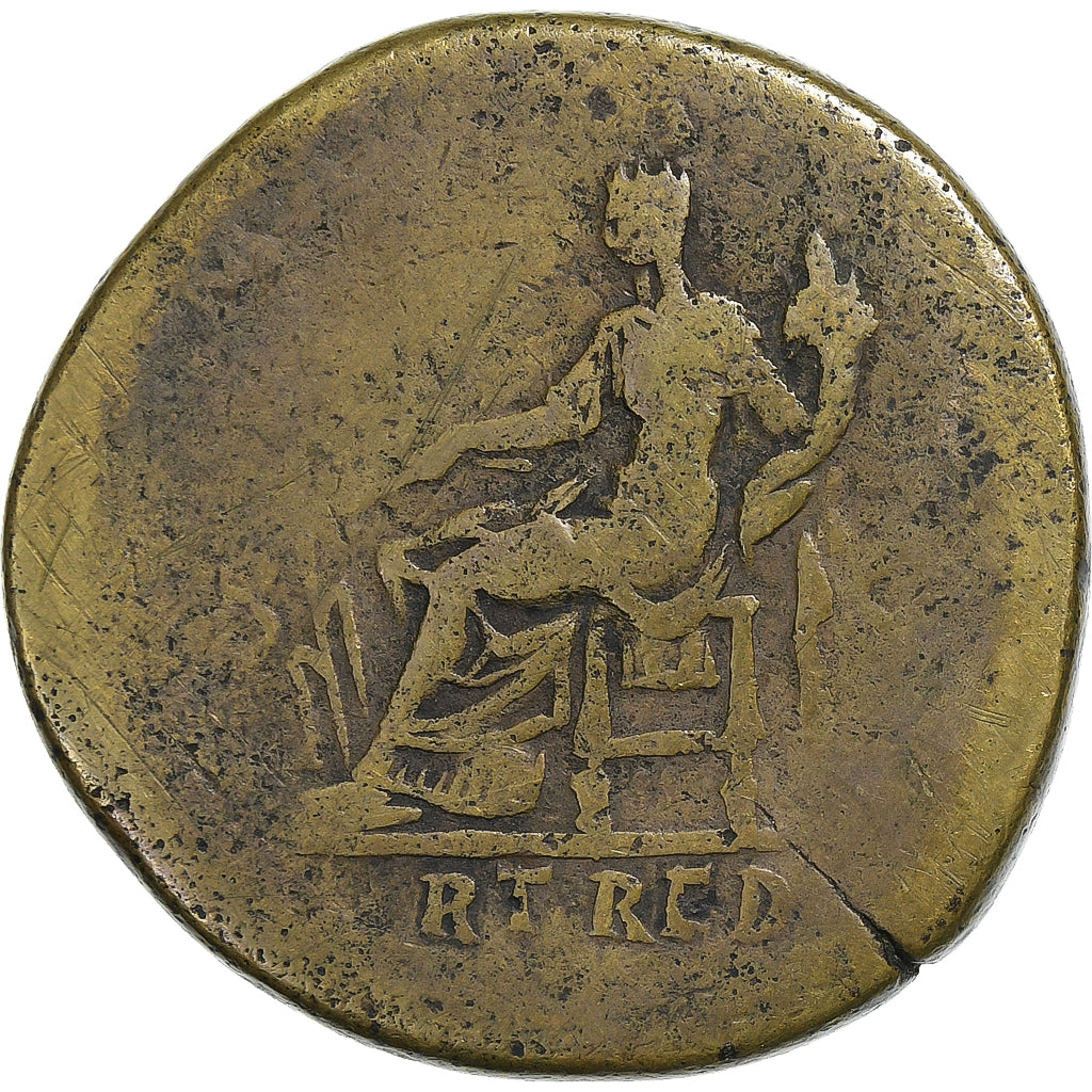 Adriano,
Sestercio,
118