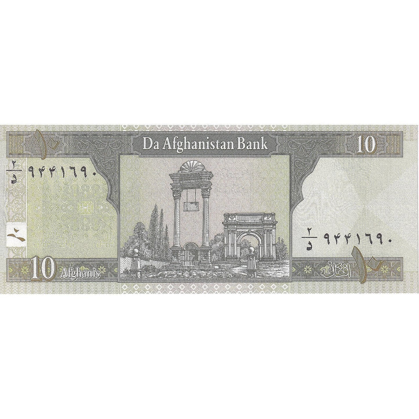 Afganistán,
10 afganos,
2002