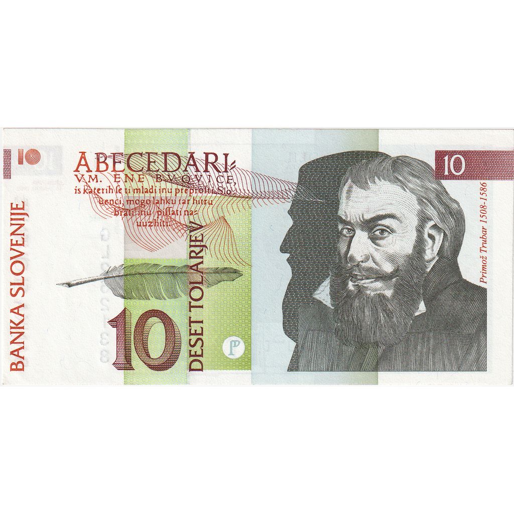 Eslovenia,
10 Tolarjev,
1992