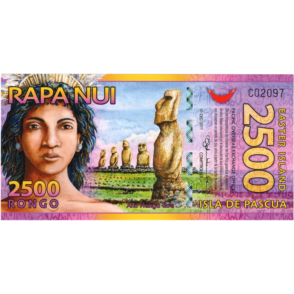 Billete, Chile,
Billete turístico