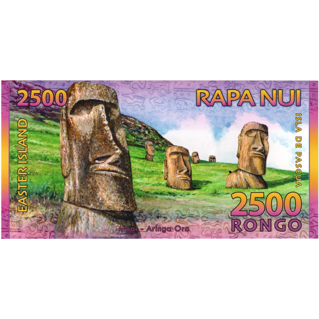 Billete, Chile,
Billete turístico