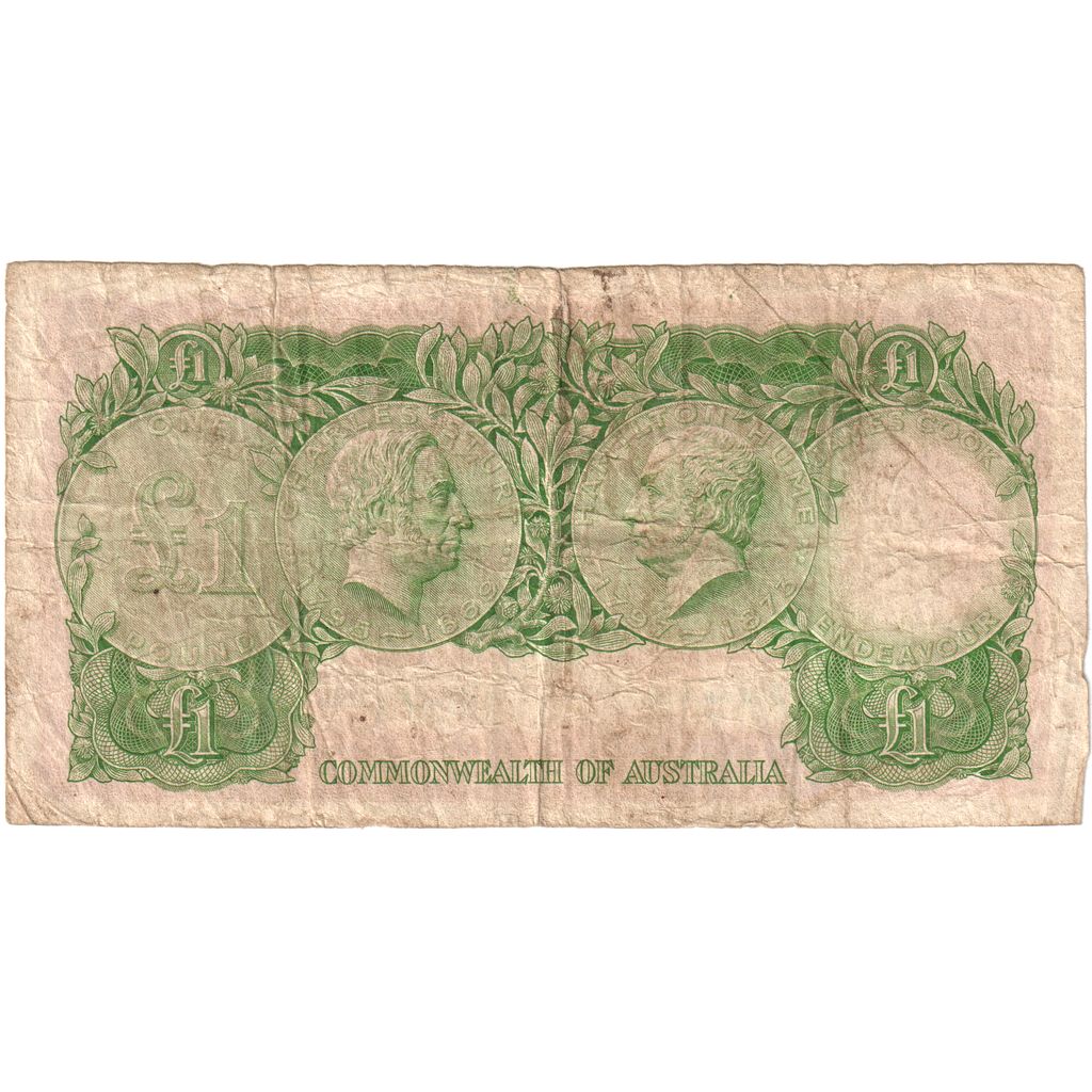 Australia,
1 libra,
Sin fecha (1960-1961)