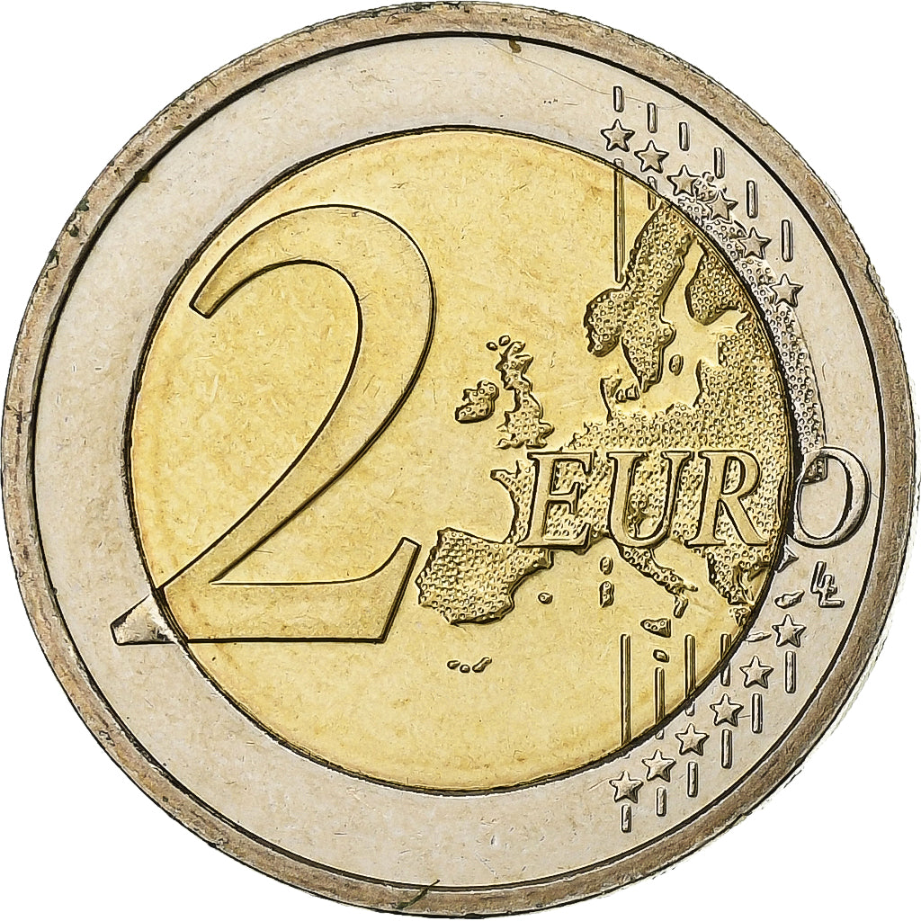 REPÚBLICA DE IRLANDA,
2 euros,
Unión Monetaria Europea