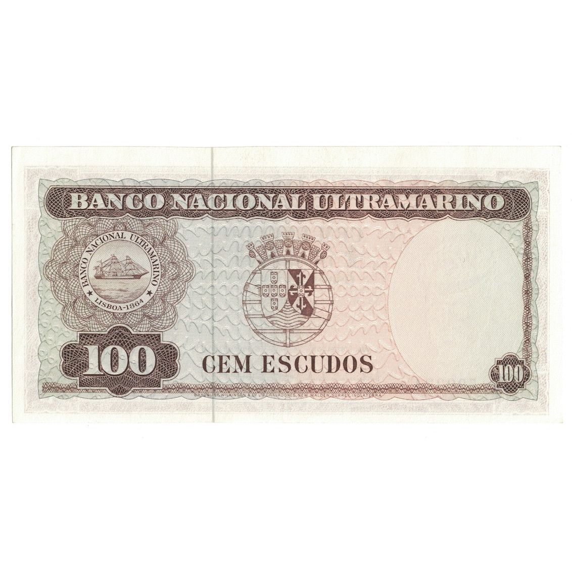 billete de banco,
timor,
100 escudos