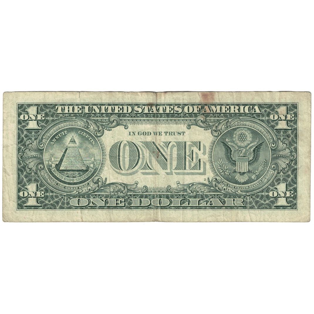 Billete de banco, Estados Unidos, Un dólar