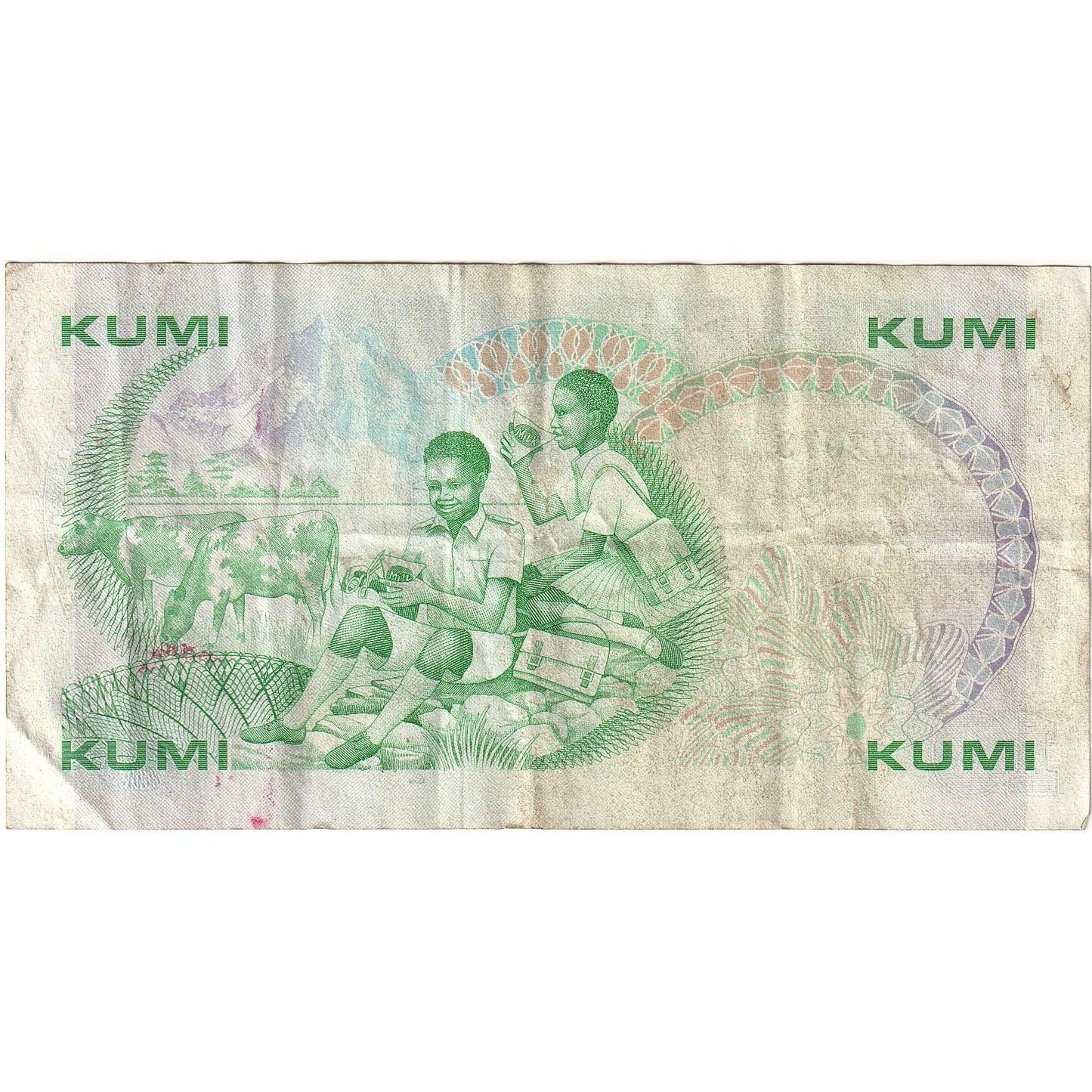 Kenia,
10 chelines,
1987