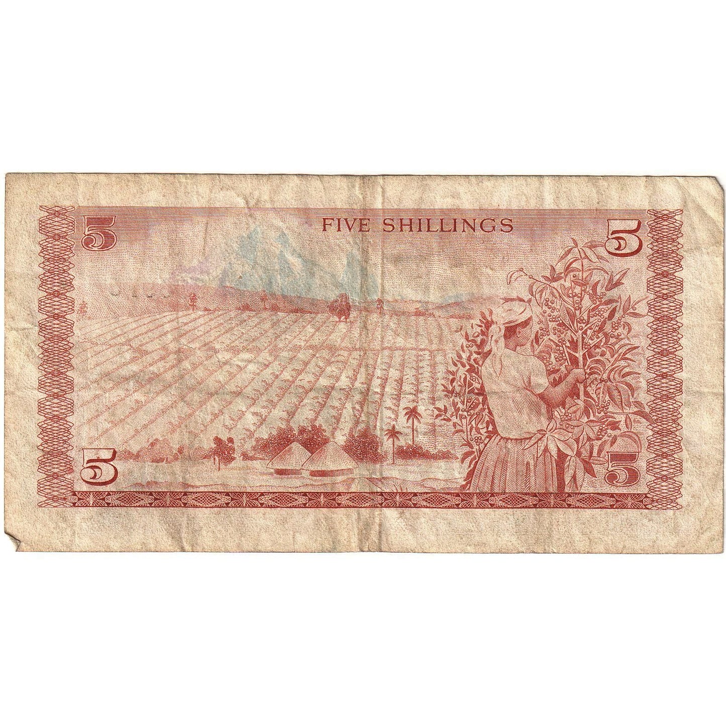 Kenia,
5 chelines,
1978