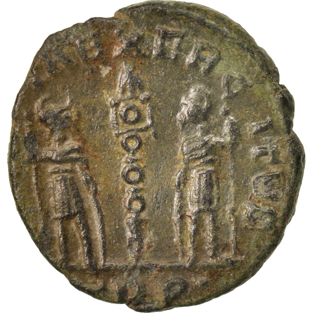 Acuñar,
Constantino II,
Nummus
