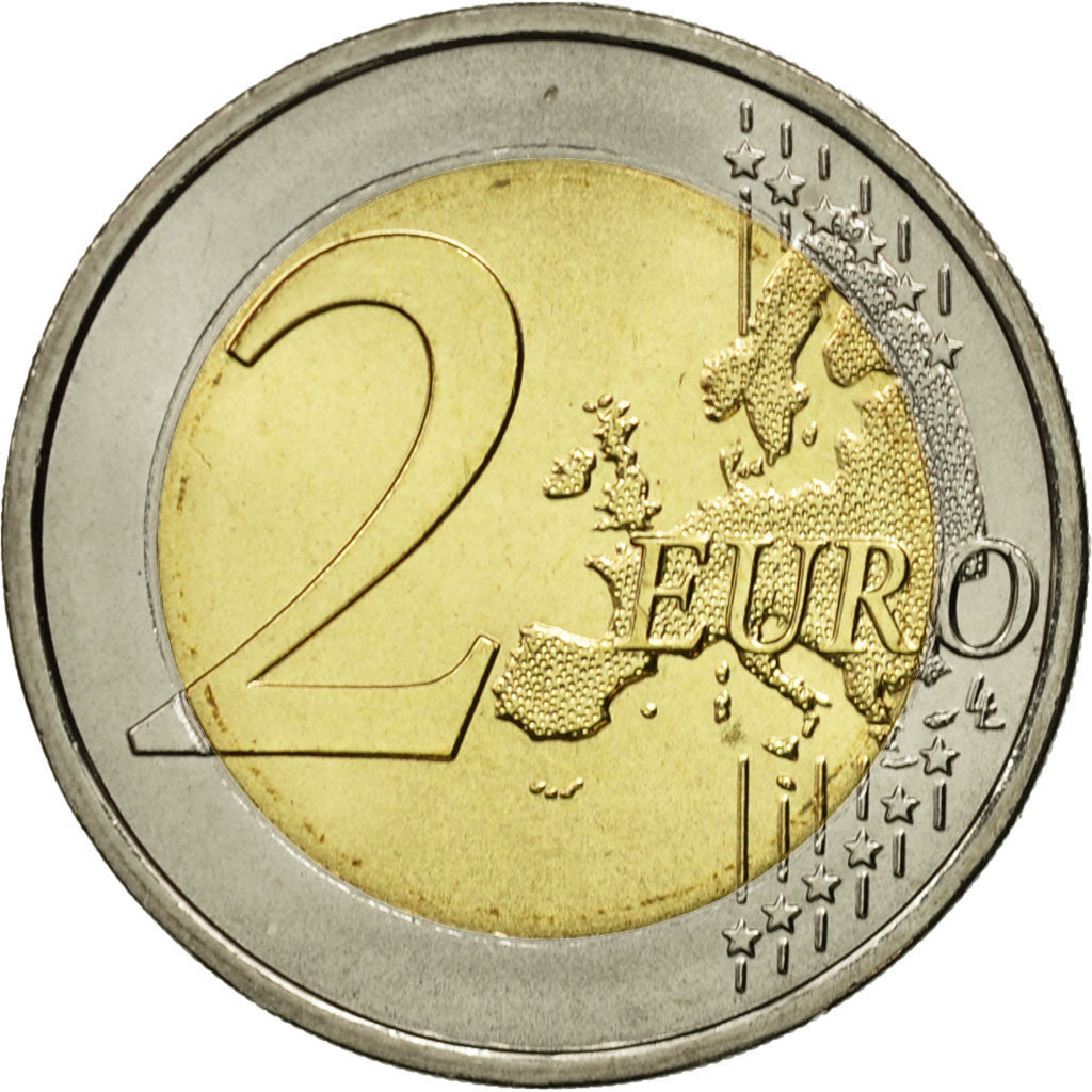 Portugal,
2 euros,
Bandera